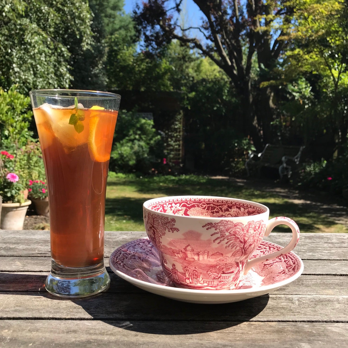 Hot tea vs Iced Tea
