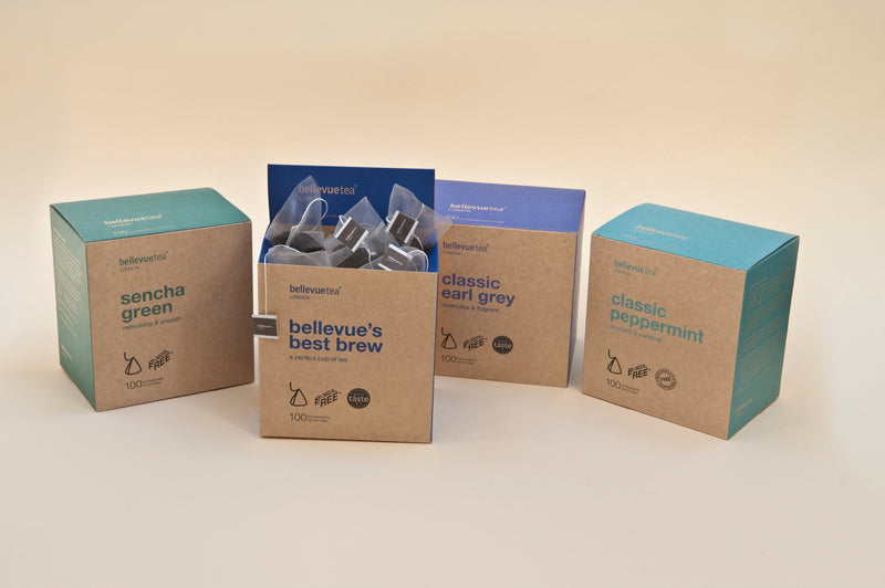 Premium leaf pyramid bags