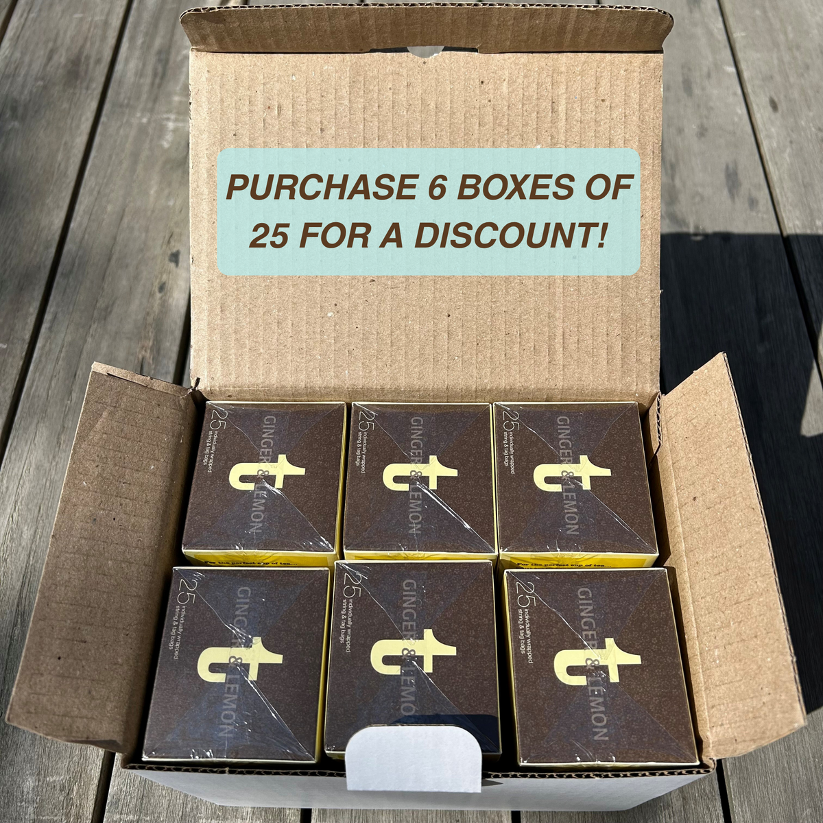 ginger & lemon infusion