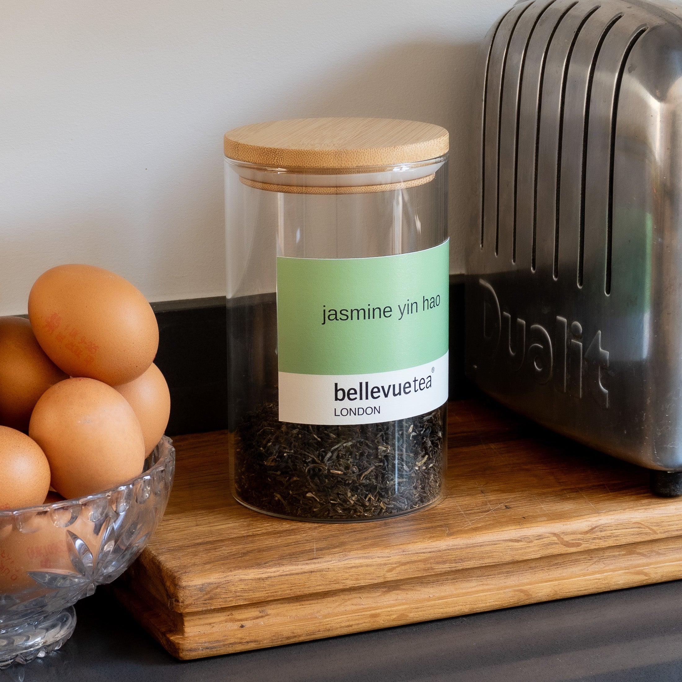 Bellevue Tea jar