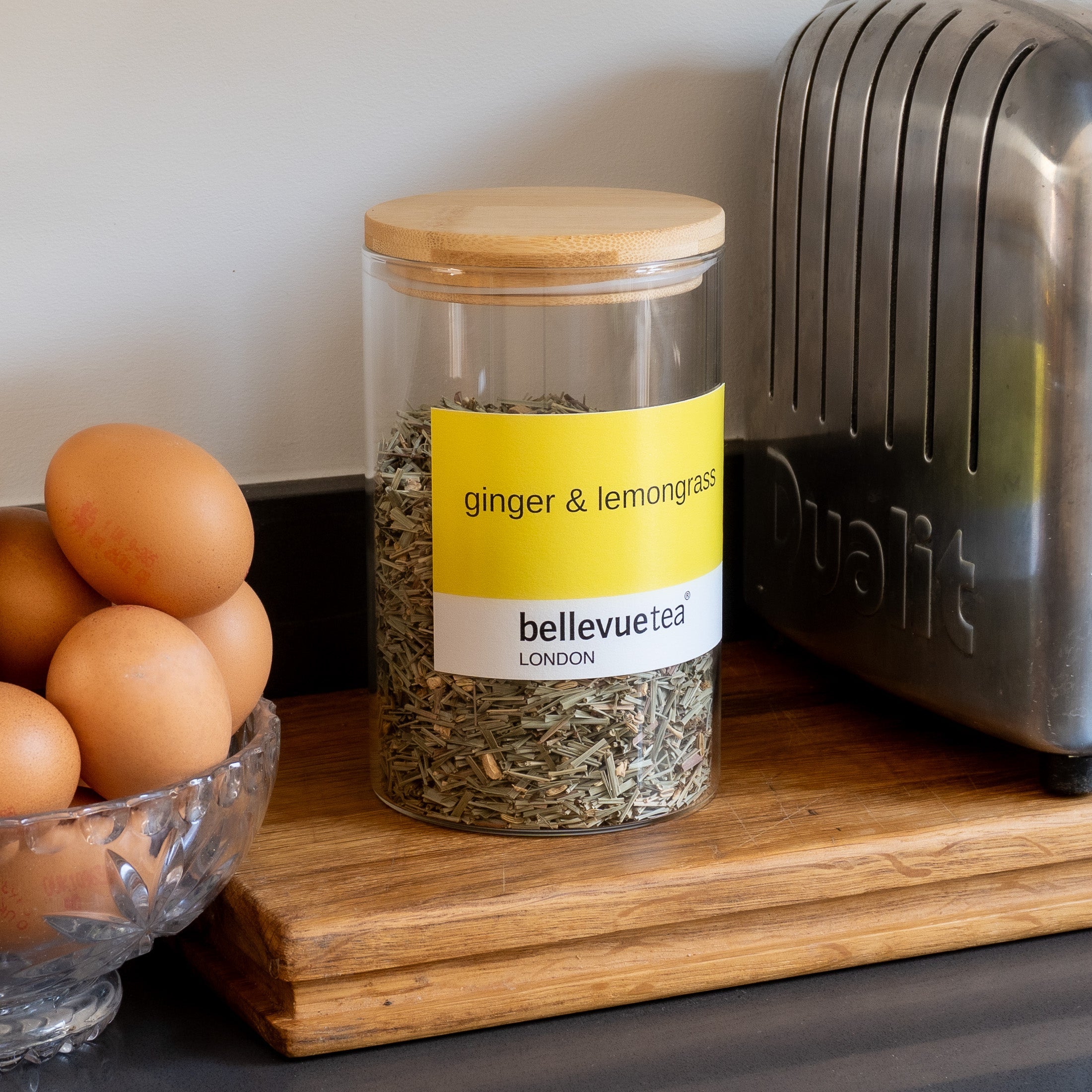 Bellevue Tea jar