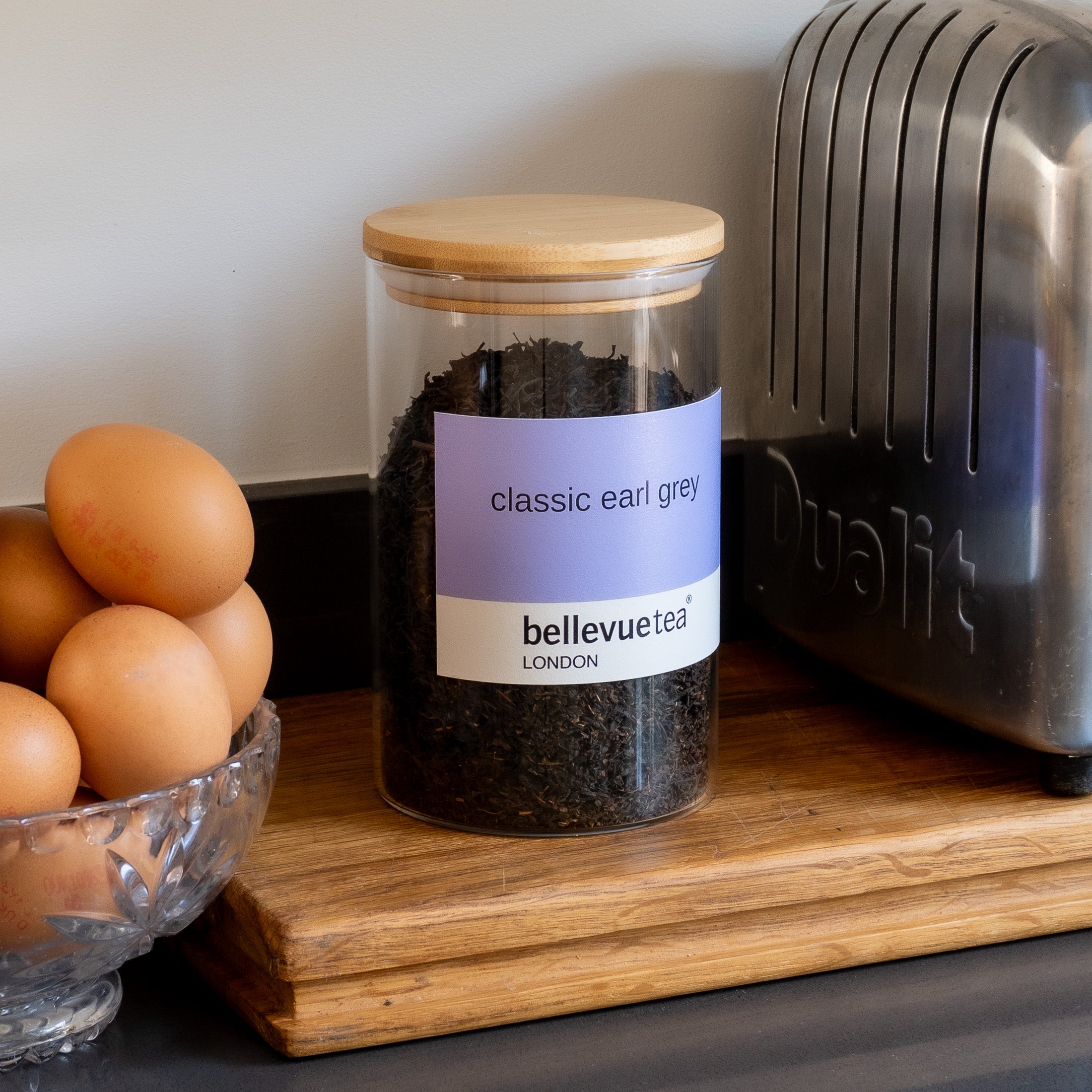 Bellevue Tea Classic Earl Grey Loose Leaf Tea Lifestyle – Aromatic Bergamot Black Tea