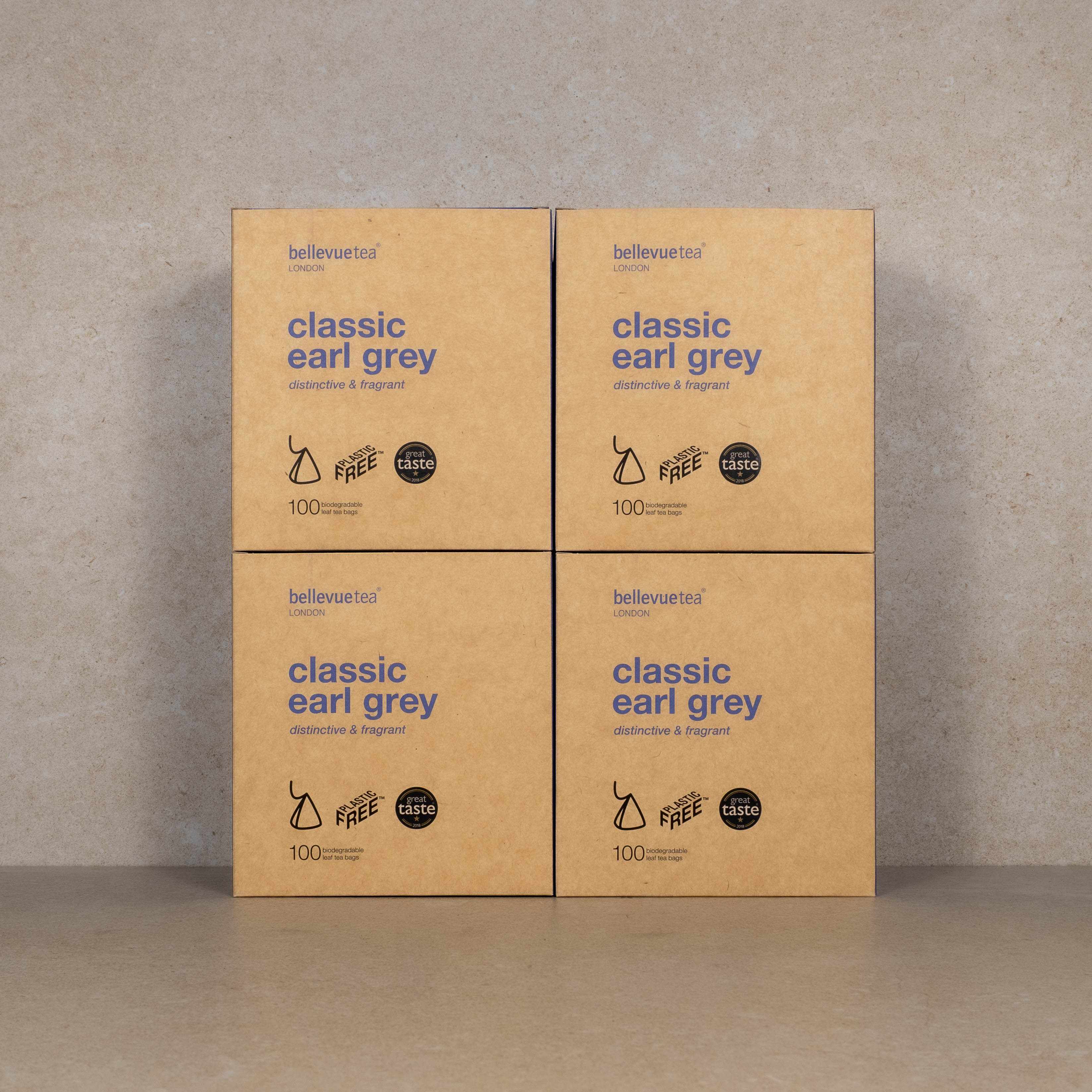 classic earl grey - 100 biodegradable leaf tea bags