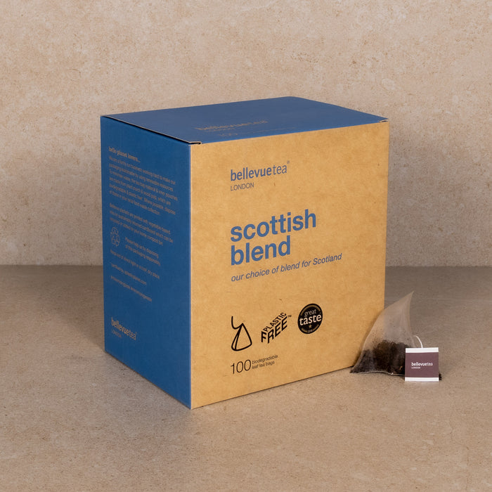 scottish blend - 100 biodegradable leaf tea bags