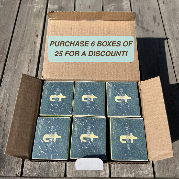 peppermint infusion string & tag DEAL