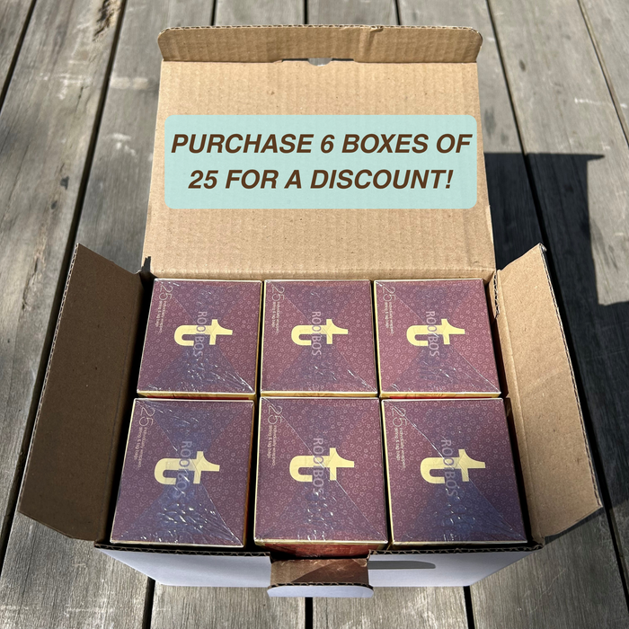 rooibos string & tag