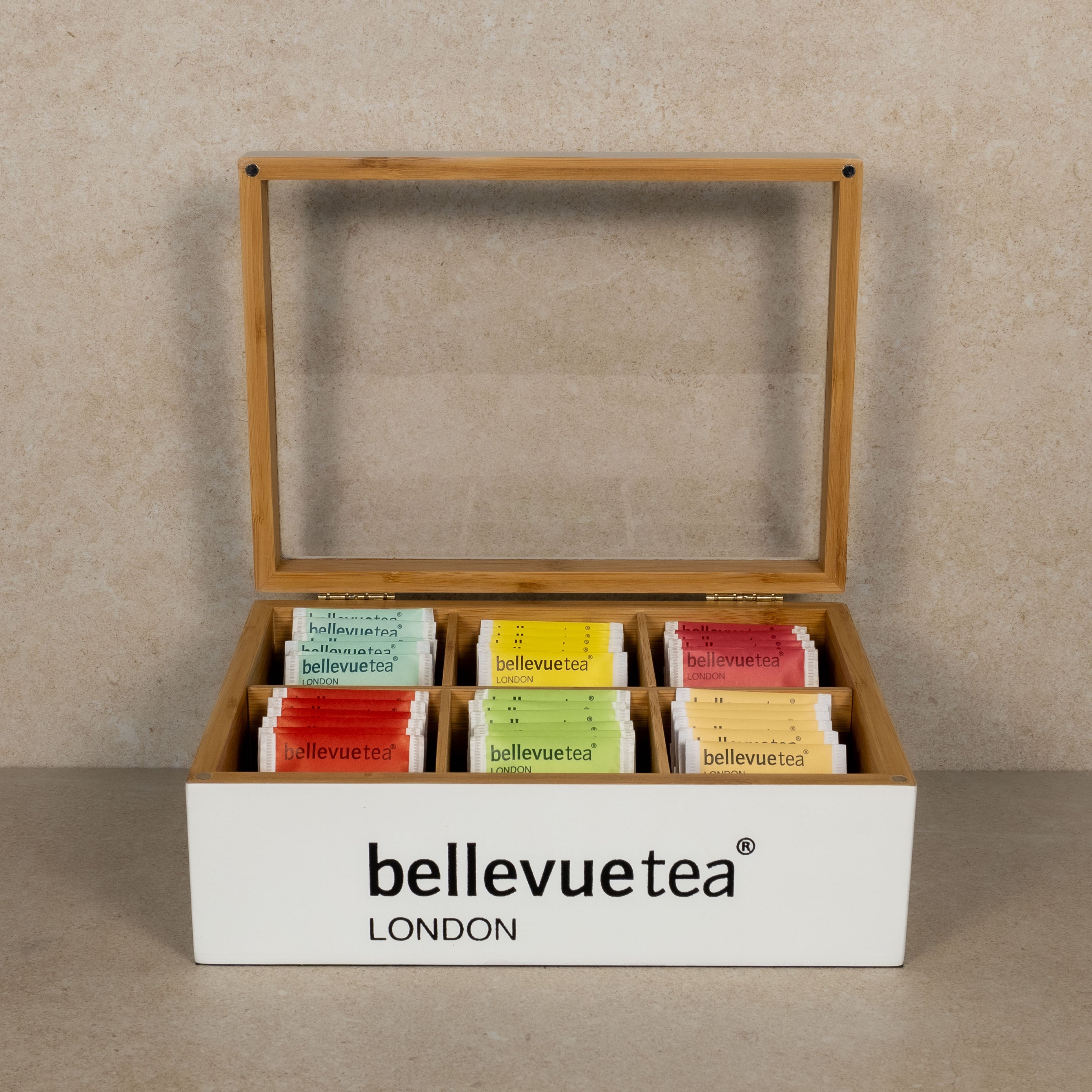 tea display box 6 compartments