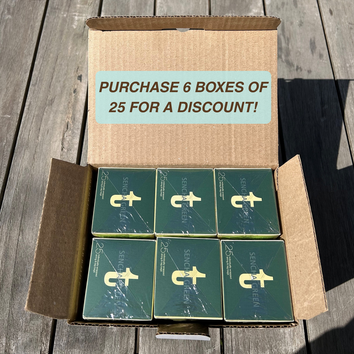 sencha green string & tag DEAL