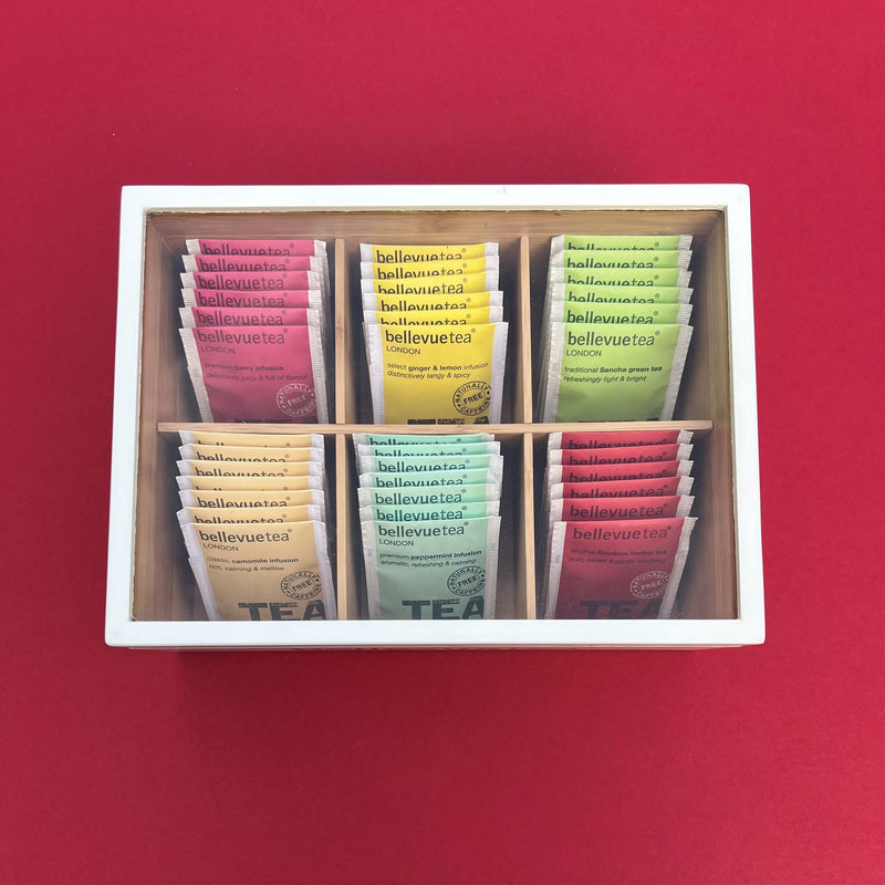 tea display box 6 compartments