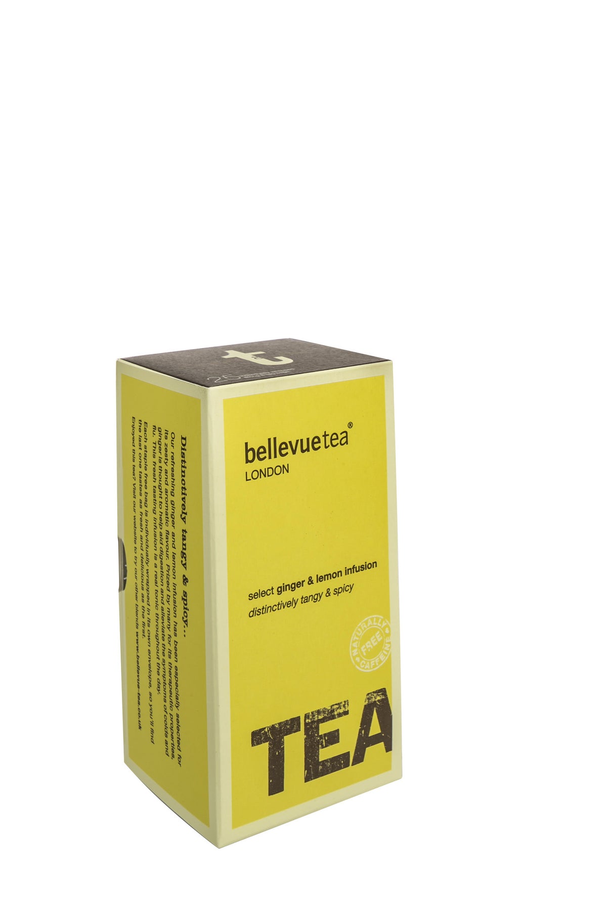 ginger & lemon infusion string & tag