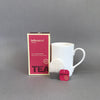 pint mug with a box of tea of your choice