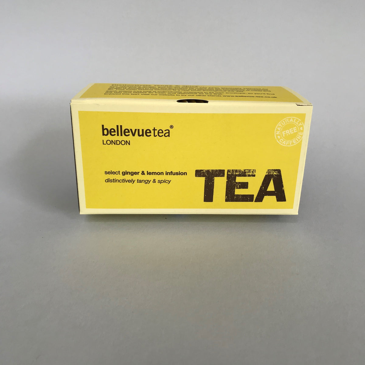 ginger & lemon infusion string & tag