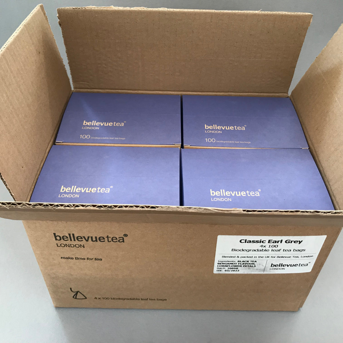 classic earl grey biodegradable leaf tea bags DEAL