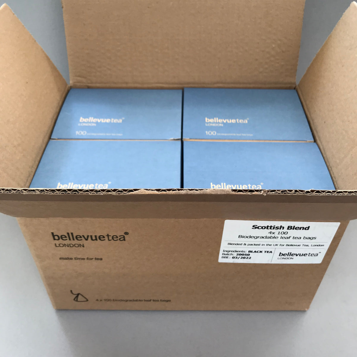 scottish blend biodegradable leaf tea bags DEAL