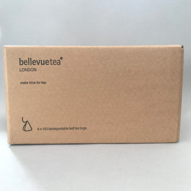 4 x 100 bellevue's best brew biodegradable leaf tea bags