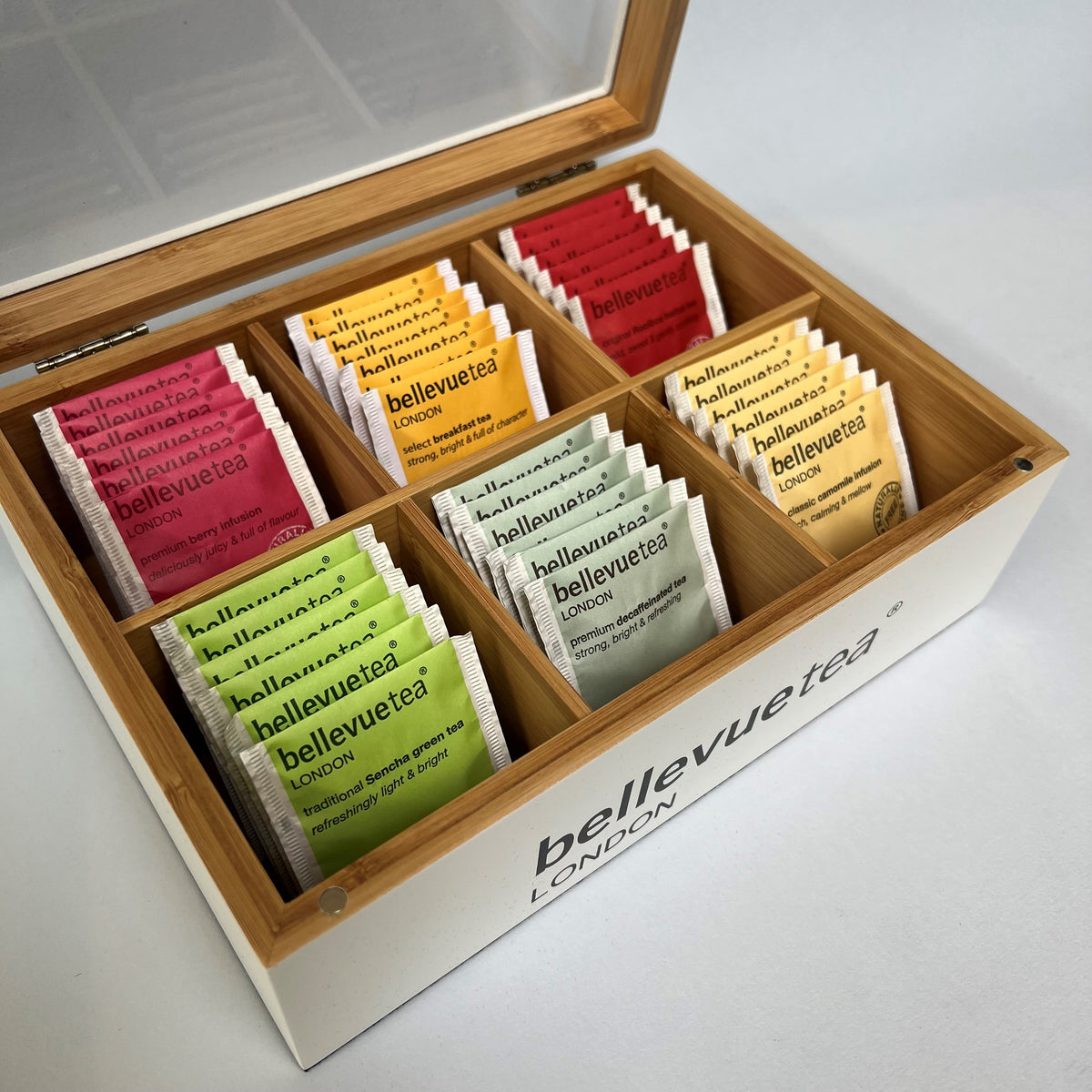 tea display box 6 compartments