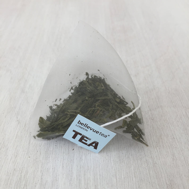 4 x 100 sencha green biodegradable leaf tea bags